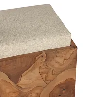Four Hands Toman Mid Tone Uph Stool