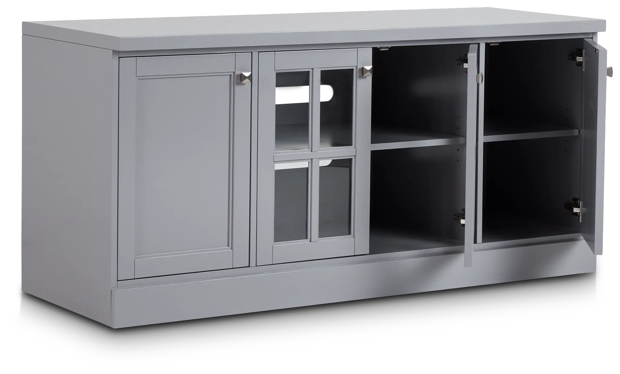 Newport Gray 64" Tv Stand Newport Gray 64" Tv Stand