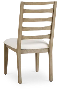 Soho Light Tone Slat Side Chair