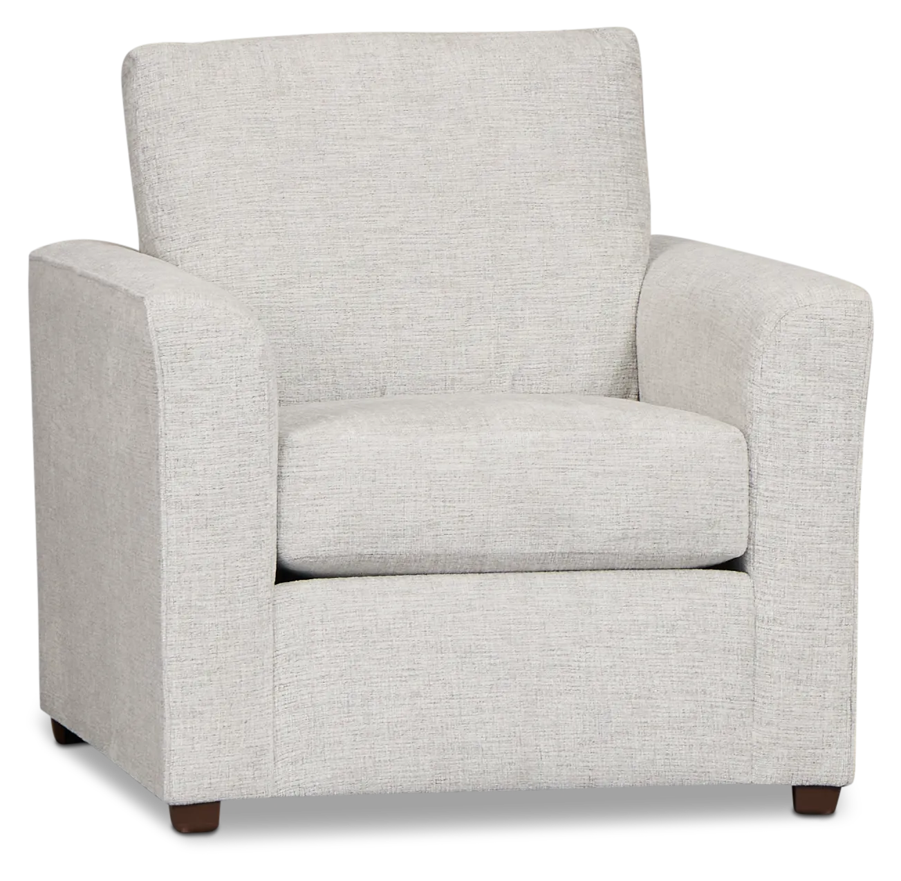 Miller Light Gray Fabric Chair