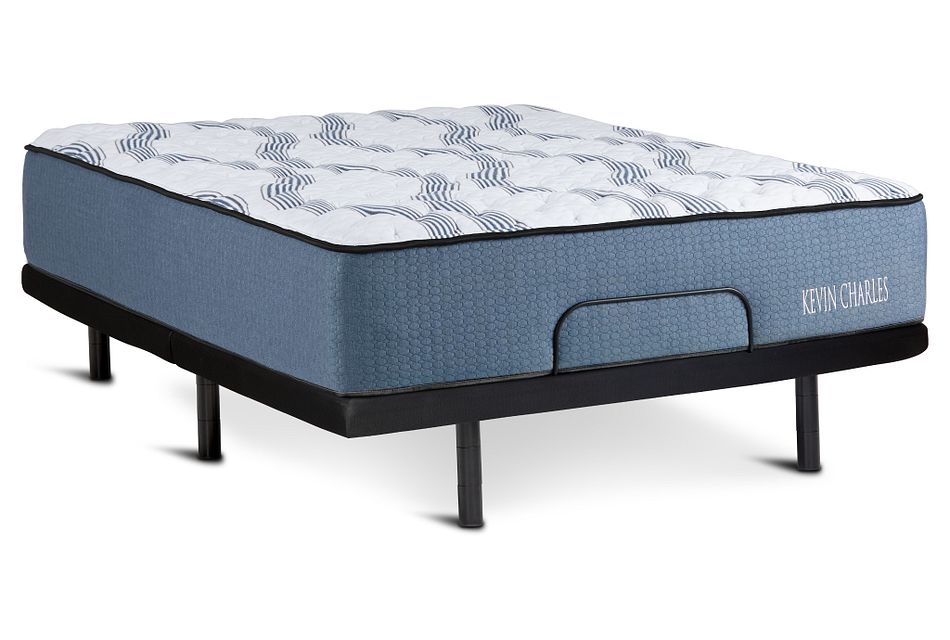 Kevin Charles Destin Firm Silver Adjustable Mattress Set