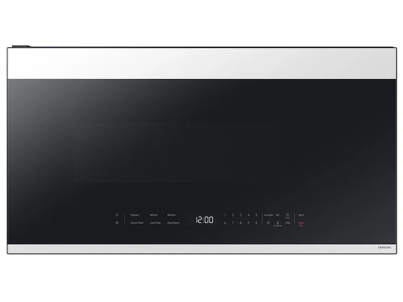 Samsung Bespoke Series White Over-the-range Microwave
