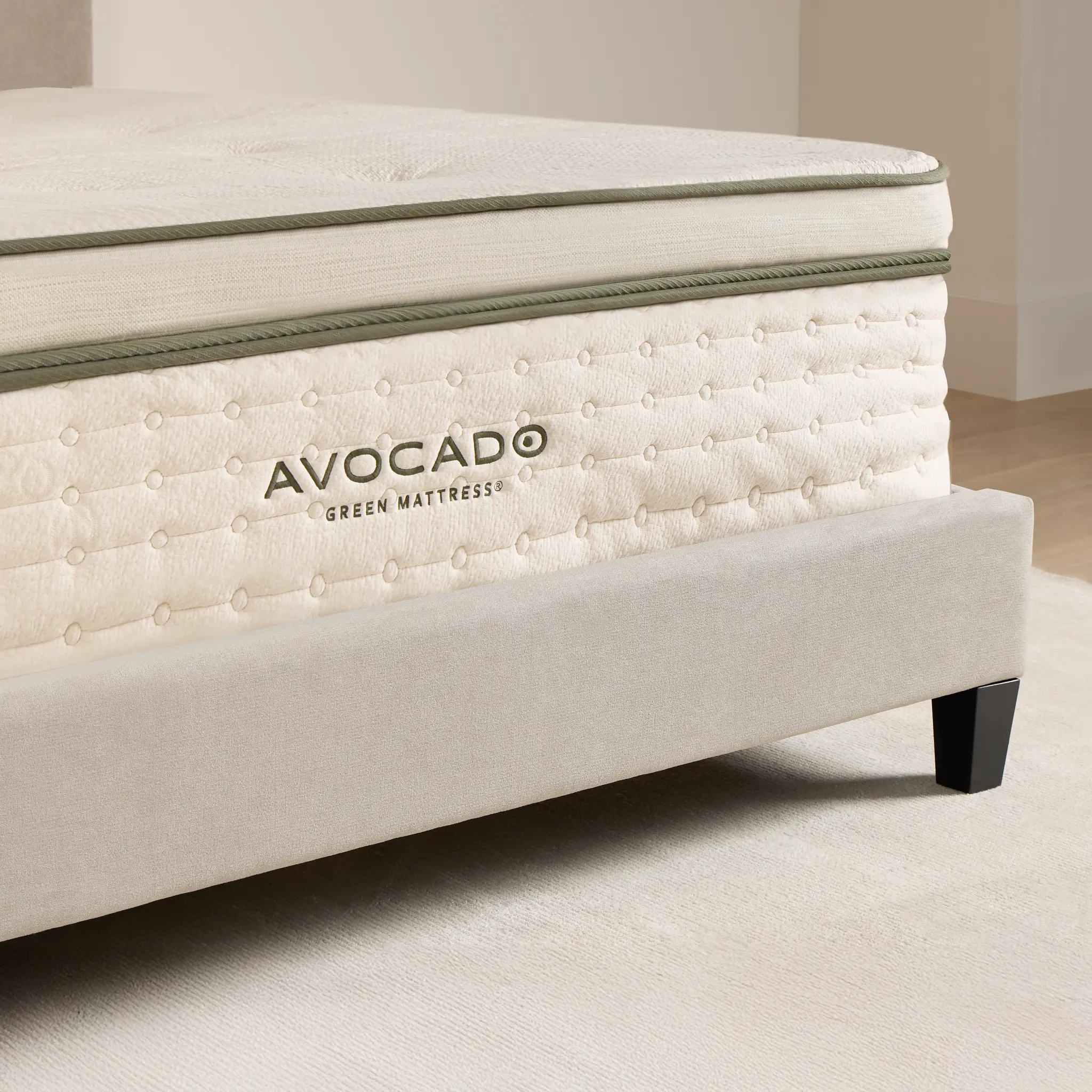Avocado Green 15.50" Plush Box Top Mattress Avocado Green 15.50" Plush Box Top Mattress