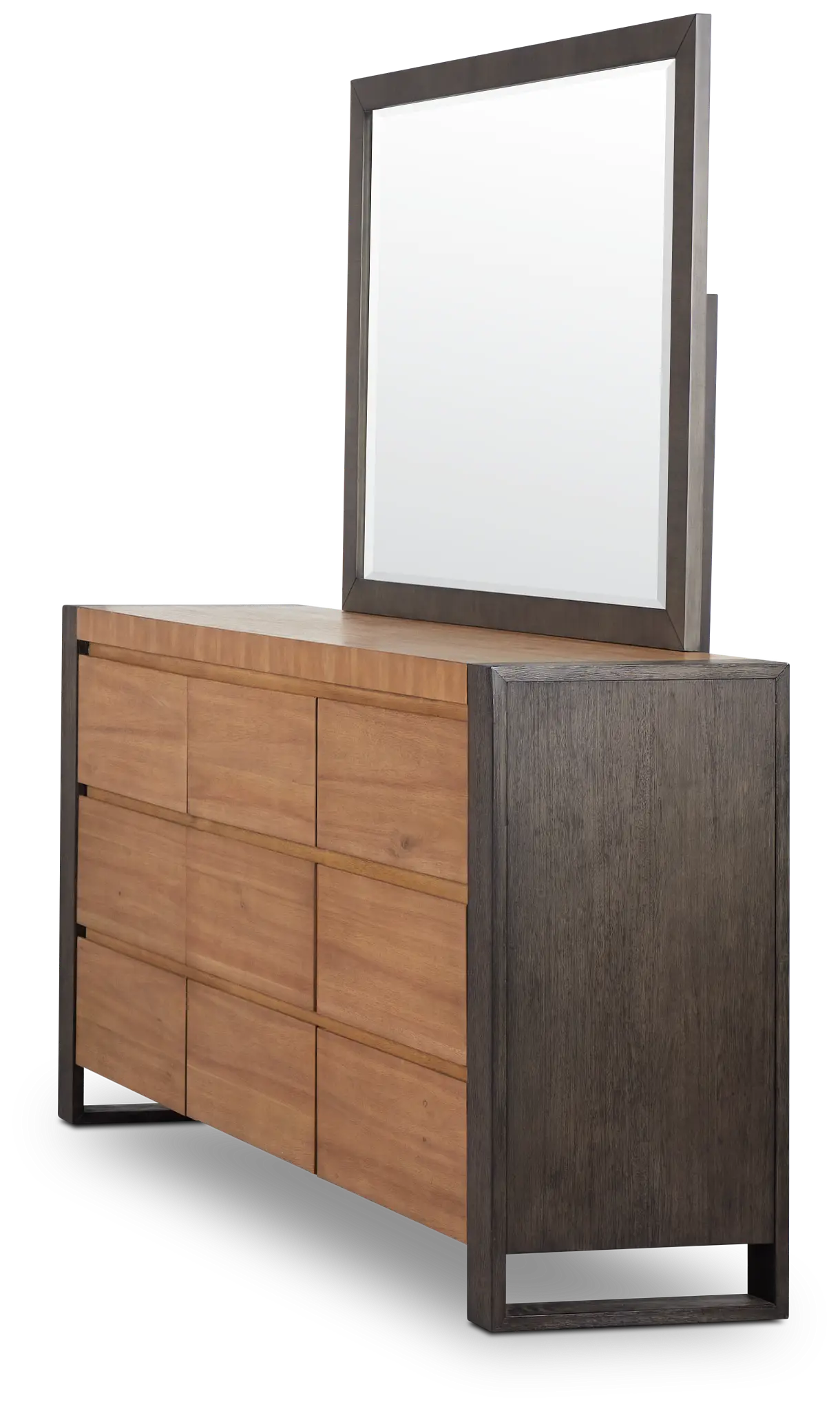 Jackson Two-tone Dresser & Mirror Jackson Two-tone Dresser & Mirror
