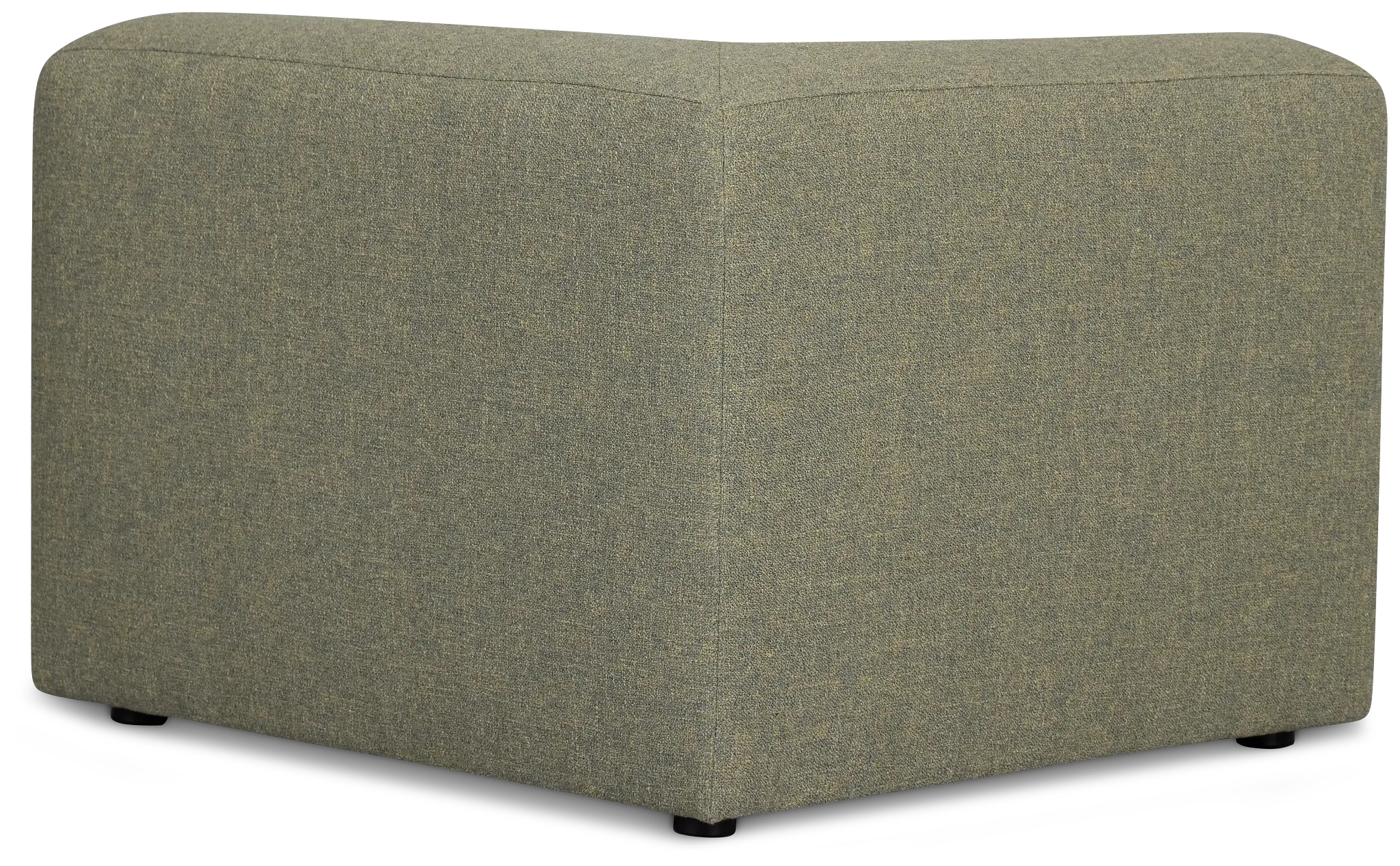 Baylor Green Fabric Corner Chair Baylor Green Fabric Corner Chair