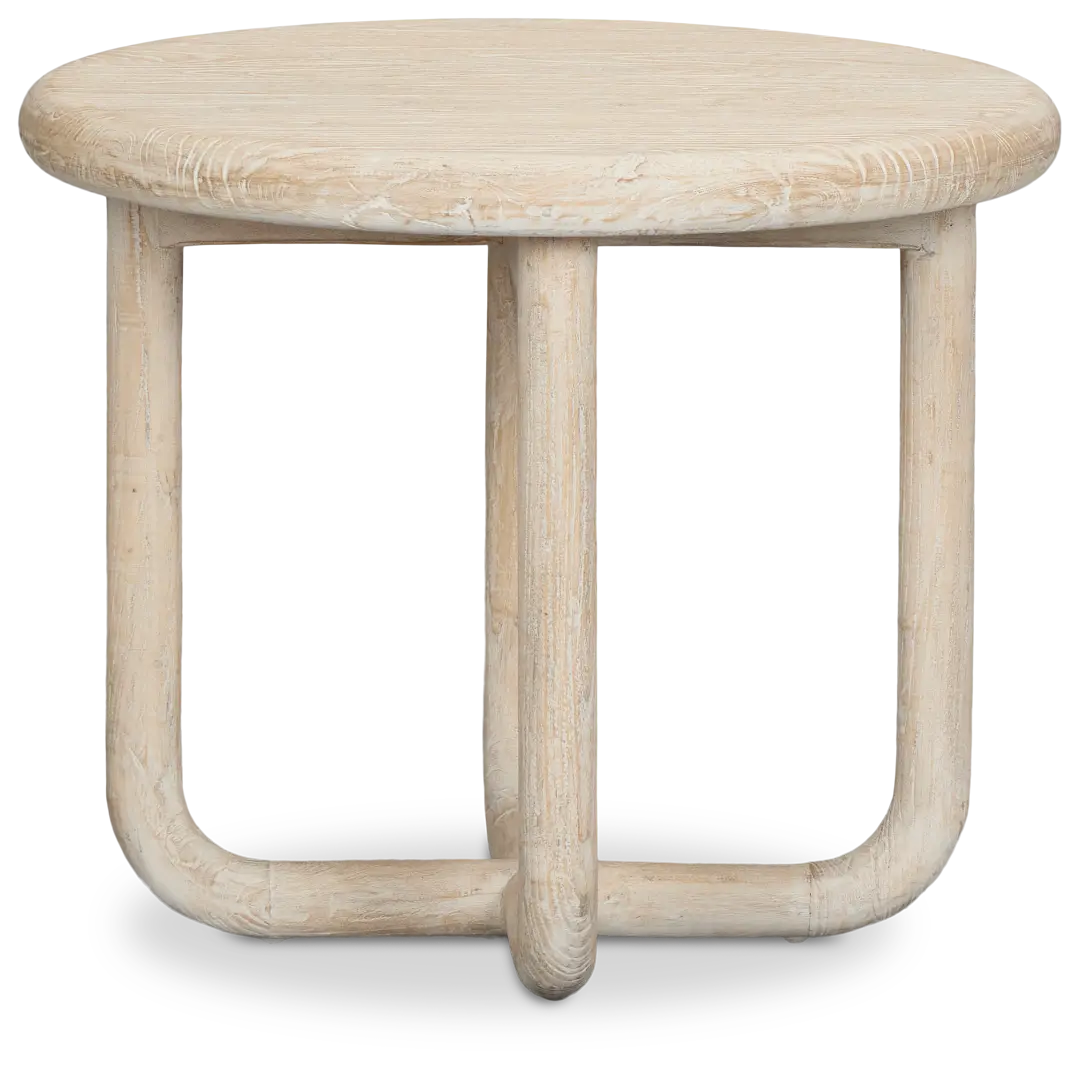 Kairo Light Tone Oval End Table Kairo Light Tone Oval End Table