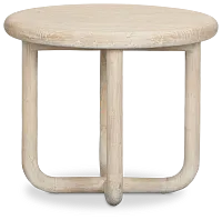 Kairo Light Tone Oval End Table