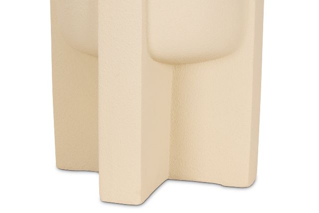 Kameron Ivory Medium Planter