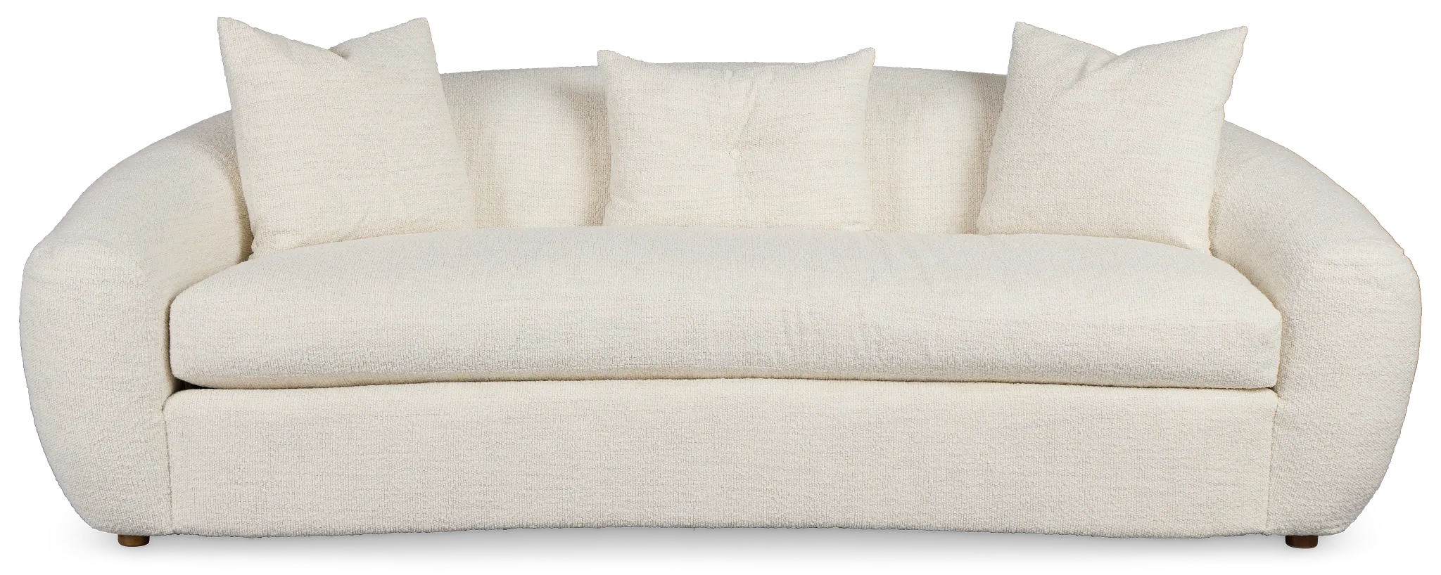 Kaya White Fabric Sofa