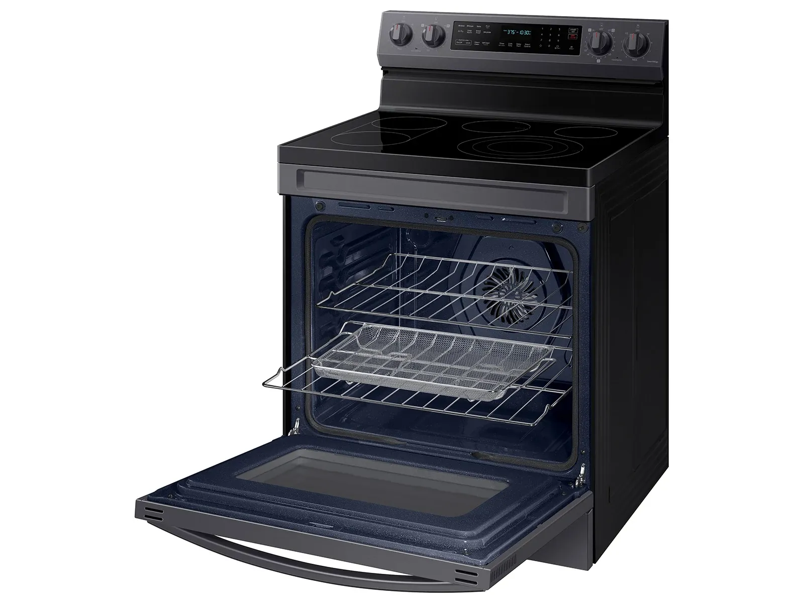 Samsung 6711 Series Black Electric Range