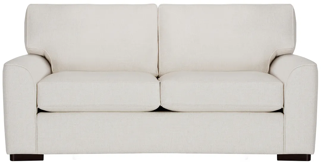 Austin White Fabric Innerspring Sleeper