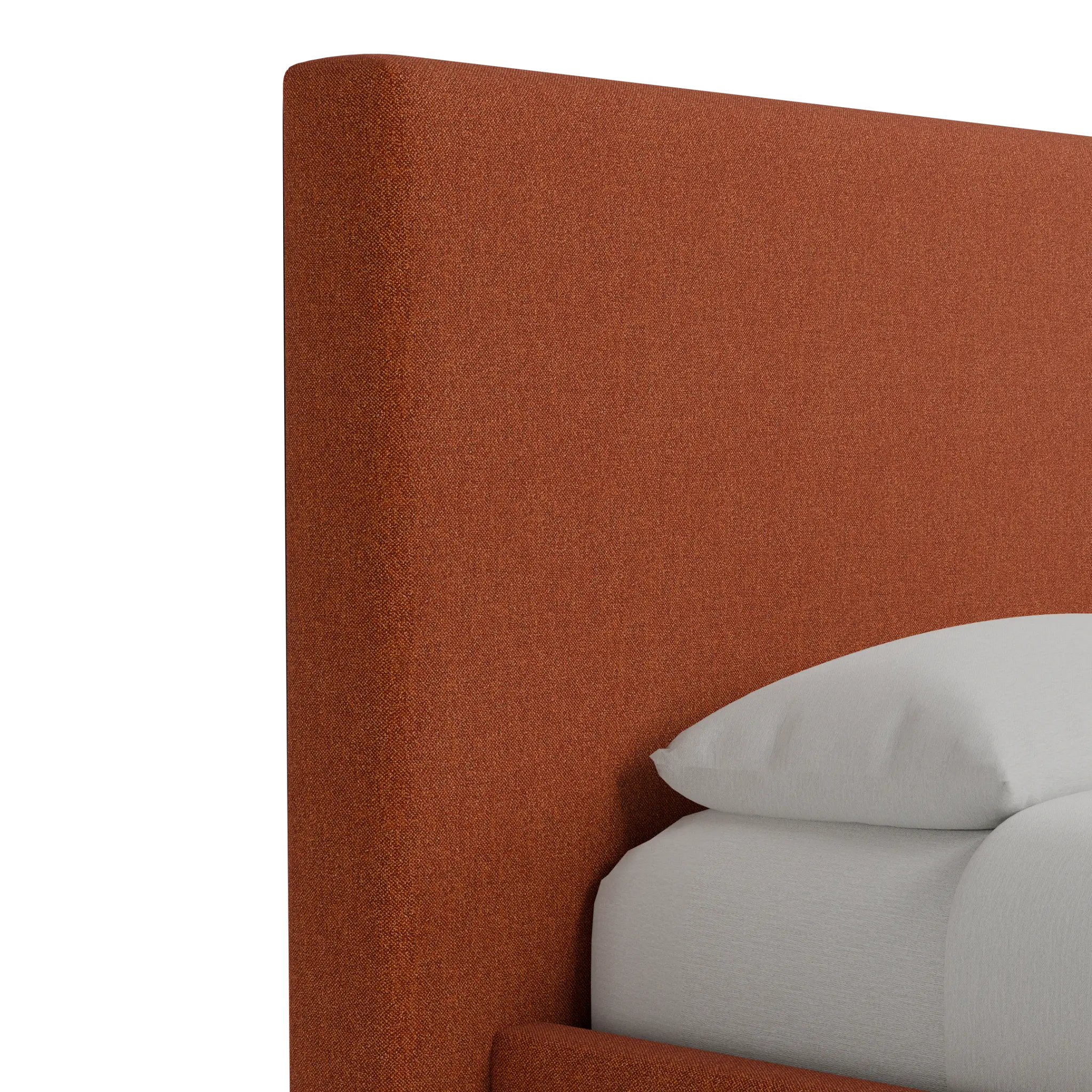 Grayton Elite Medium Brown 54" Upholstered Platform Bed Grayton Elite Medium Brown 54" Upholstered Platform Bed