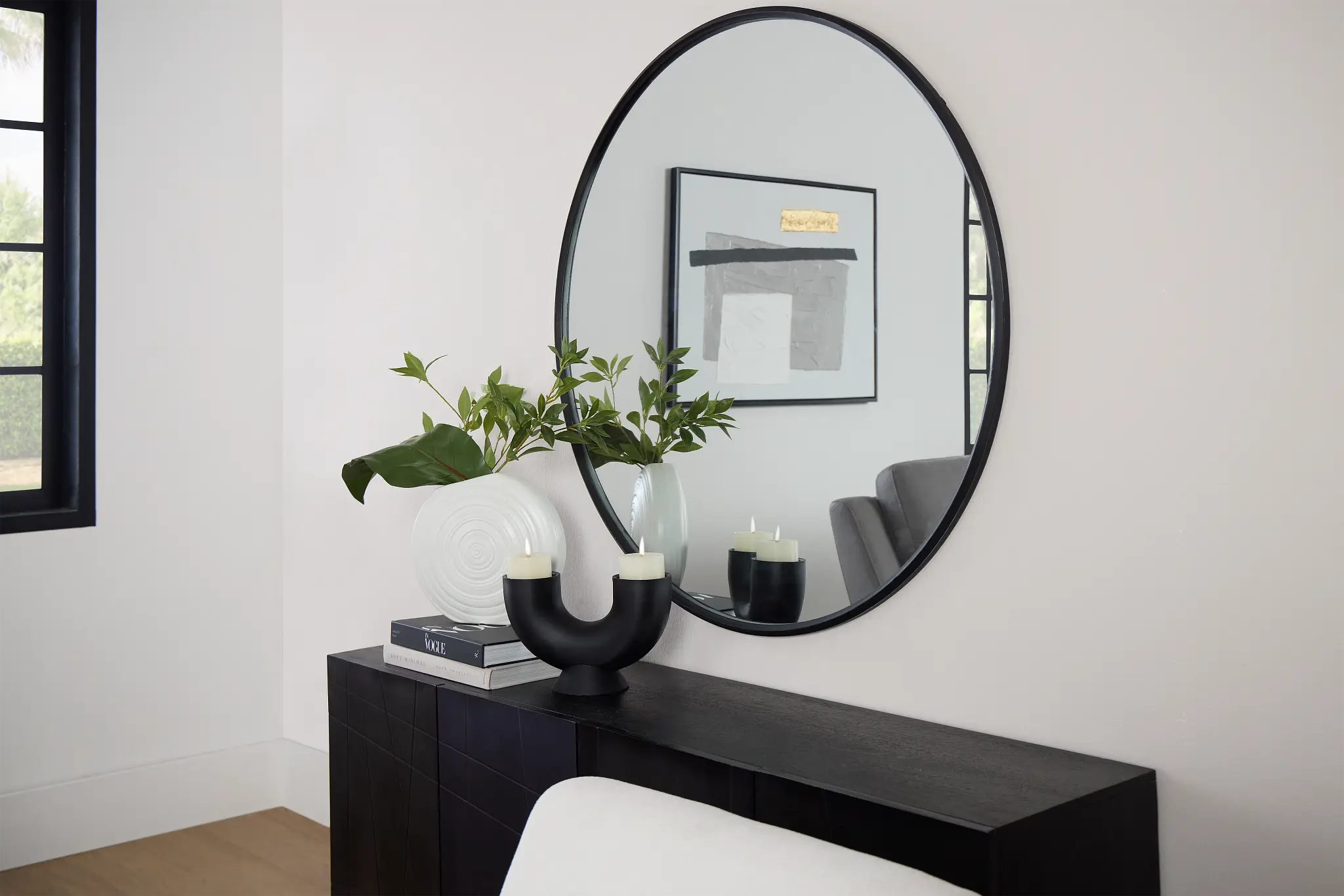 Naya Blackround Mirror