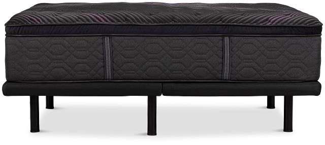 Beautyrest Black Series Two Plush Pillow Top Elite Adjustable Mattress Set