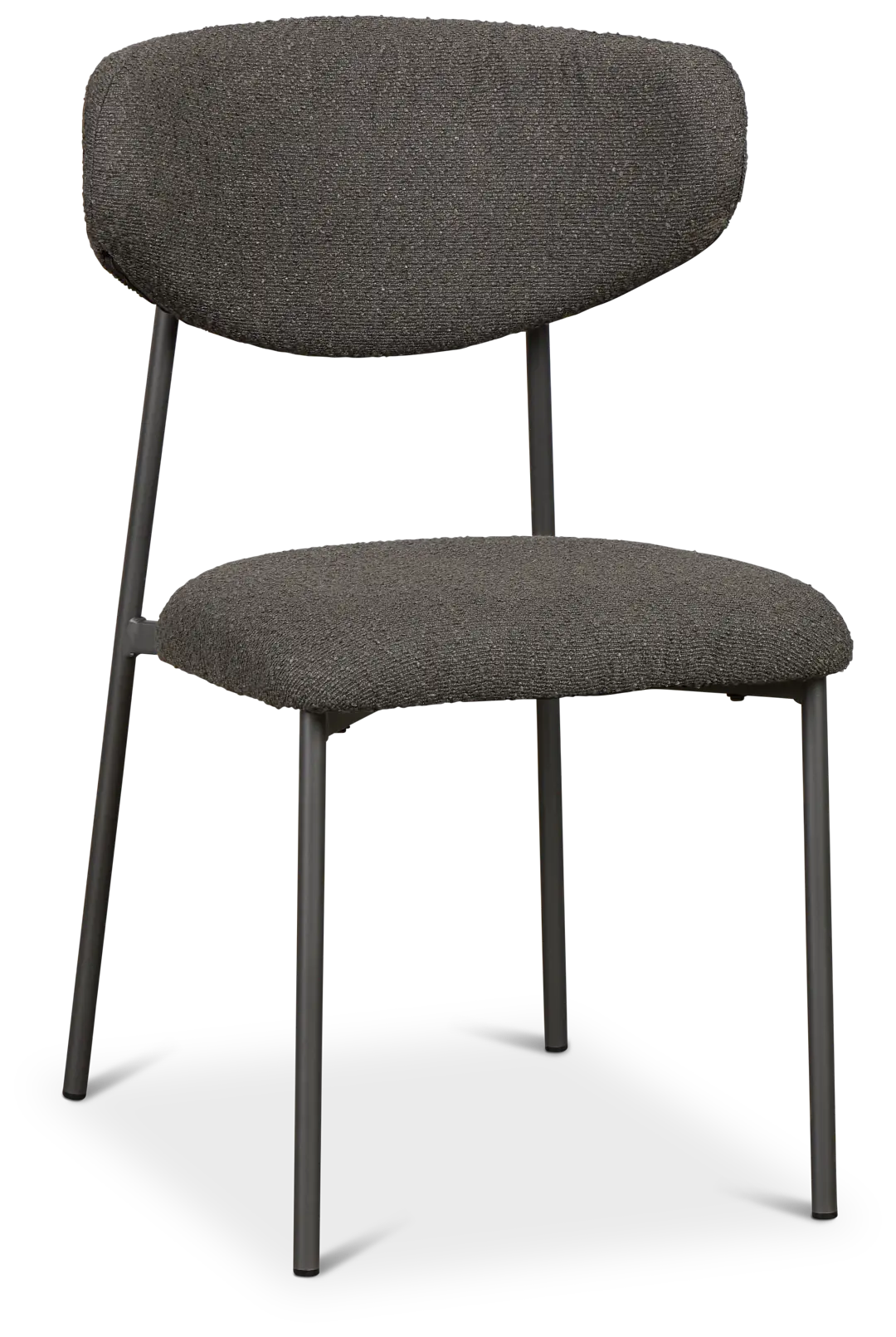 Fresno Dark Gray Upholstered Side Chair Fresno Dark Gray Upholstered Side Chair