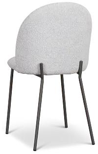 Brentwood Light Gray Upholstered Side Chair
