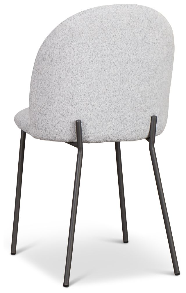 Brentwood Light Gray Upholstered Side Chair