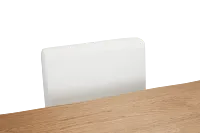 Haven Light Tone Wood Rectangular Table & 4 Upholstered Chairs