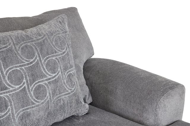 Aria Gray Fabric Chair