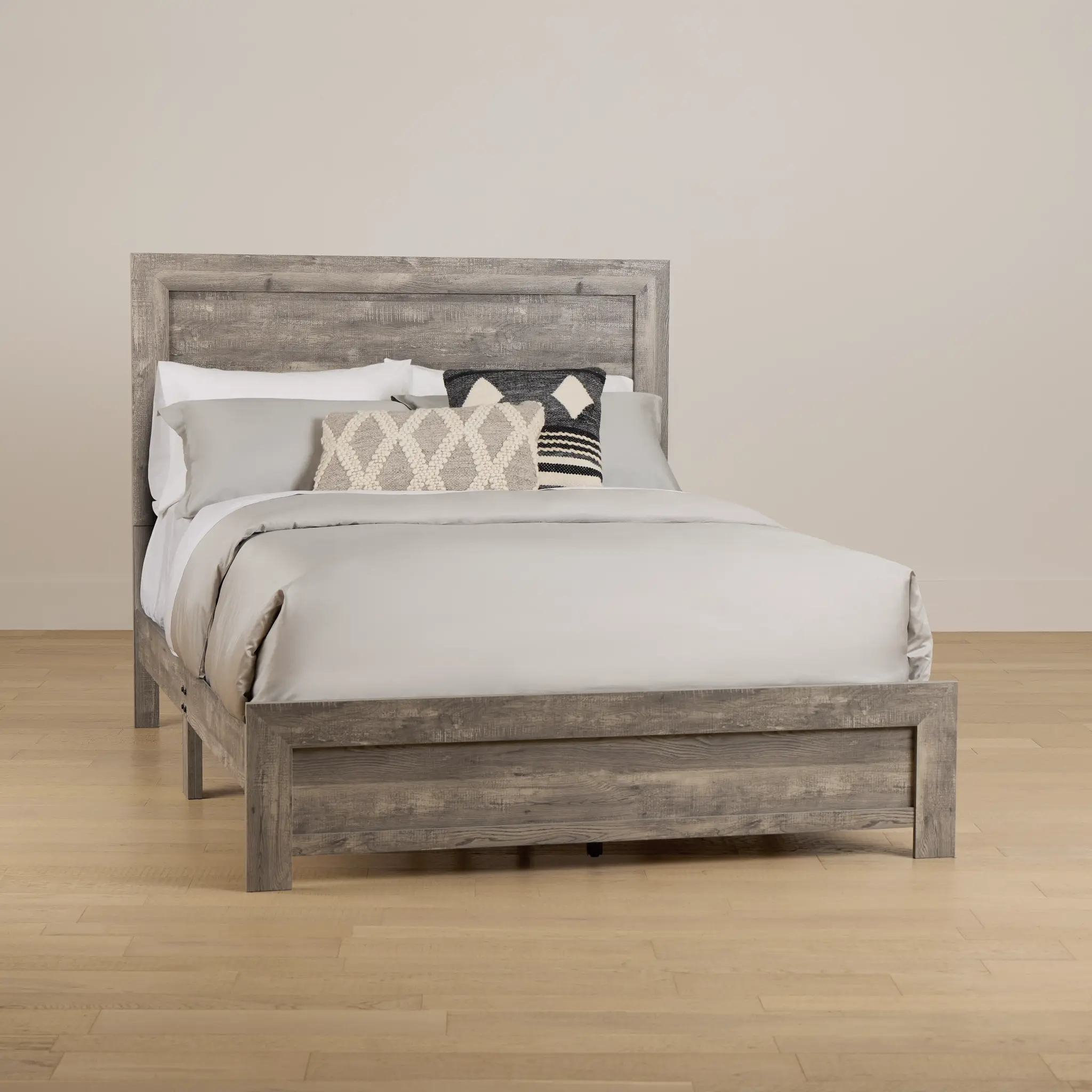 Ollie Gray Panel Bed Ollie Gray Panel Bed