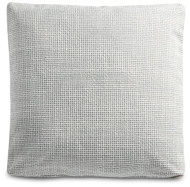 Sutt Light Blue 22" Square Accent Pillow