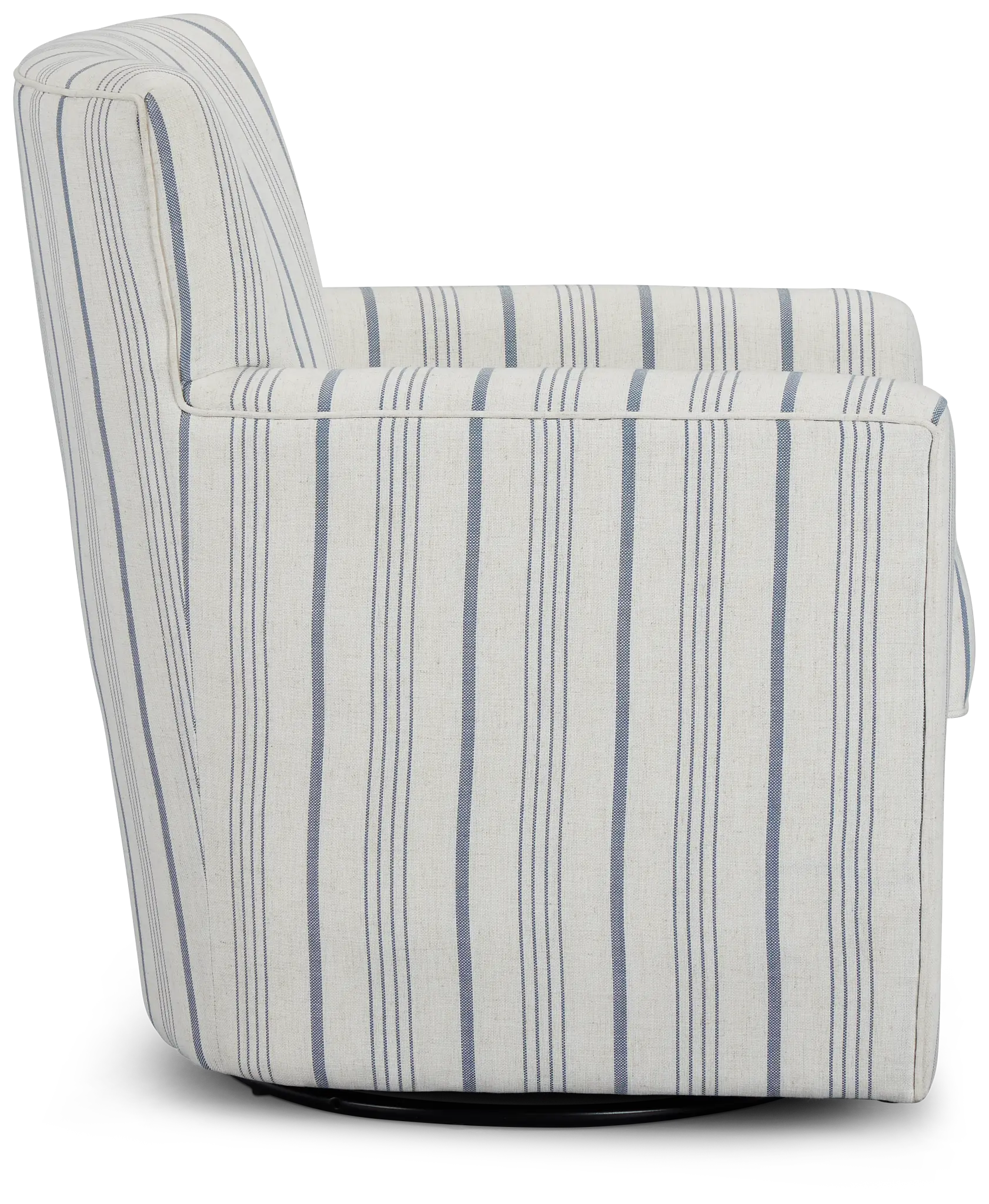 Blakely Light Blue Stripe Accent Chair Blakely Light Blue Stripe Accent Chair
