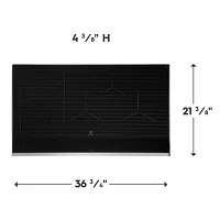 Electrolux 3668 Series Stainless Steel 36" Induction Cook Top