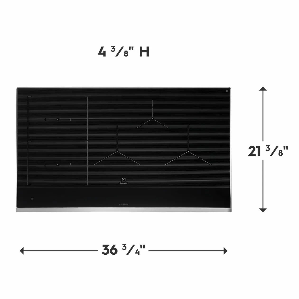 Electrolux 3668 Series Stainless Steel 36" Induction Cook Top