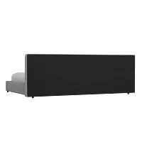 Grayton Delray Light Gray 44" Upholstered Platform Bed