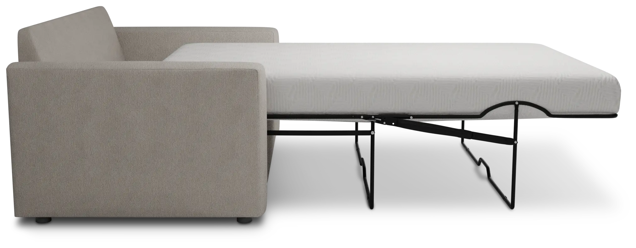 Siesta Revenue Beige Fabric Memory Foam Sleeper Siesta Revenue Beige Fabric Memory Foam Sleeper
