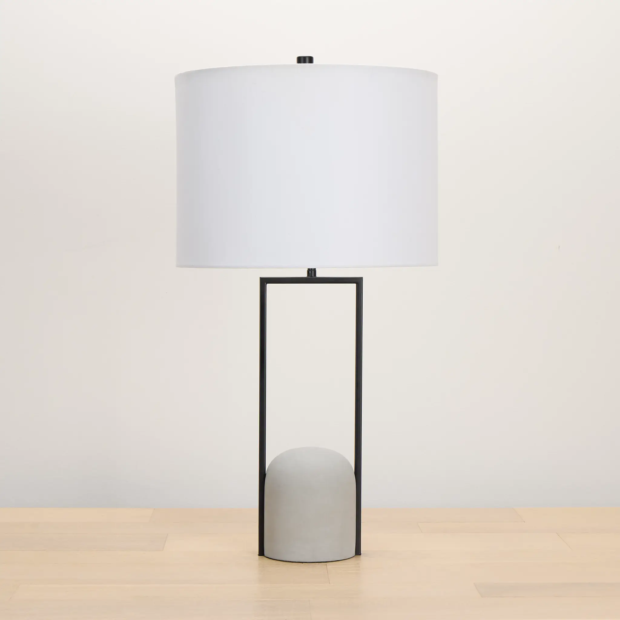 Kasano Gray Cement Table Lamp Kasano Gray Cement Table Lamp