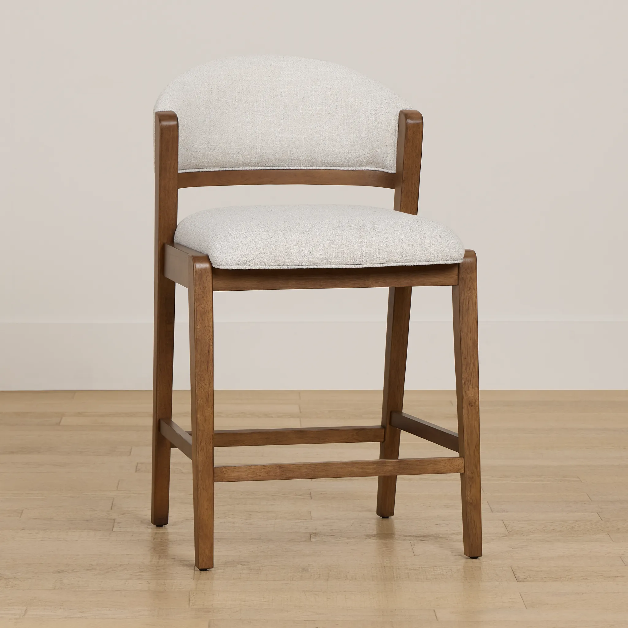 Rockford Light Tone 24" Upholstered Barstool