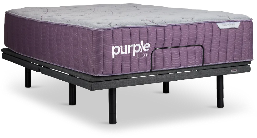 Purple Rejuvenate Premium Plus Smart Adjustable Mattress Set