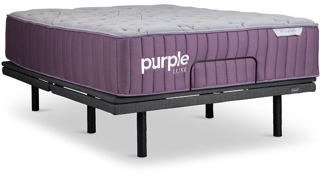 Purple Rejuvenate Premium Plus Smart Adjustable Mattress Set