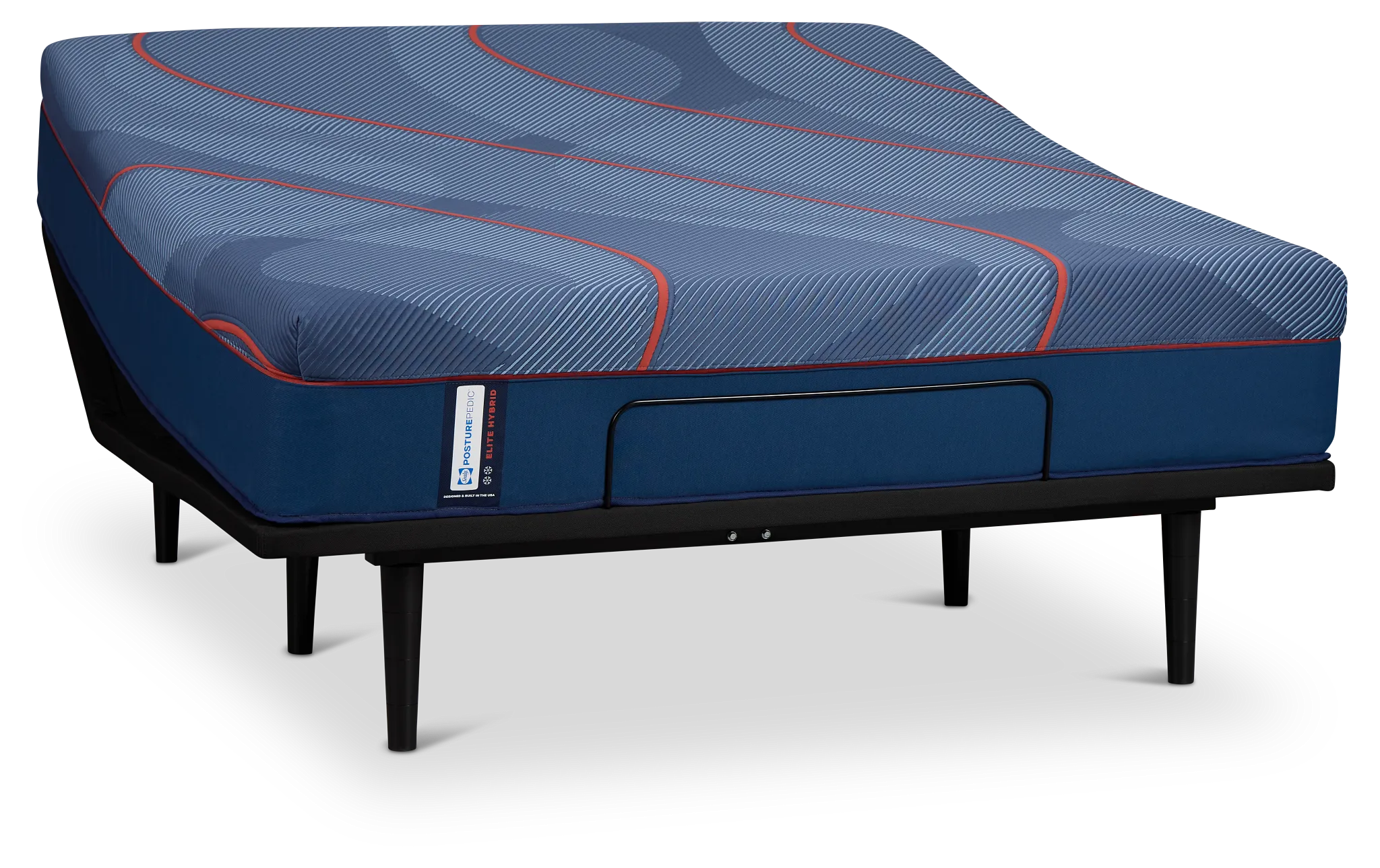 Posturepedic High Point Elite Hybrid Firm Ease Adjustable Mattress Set