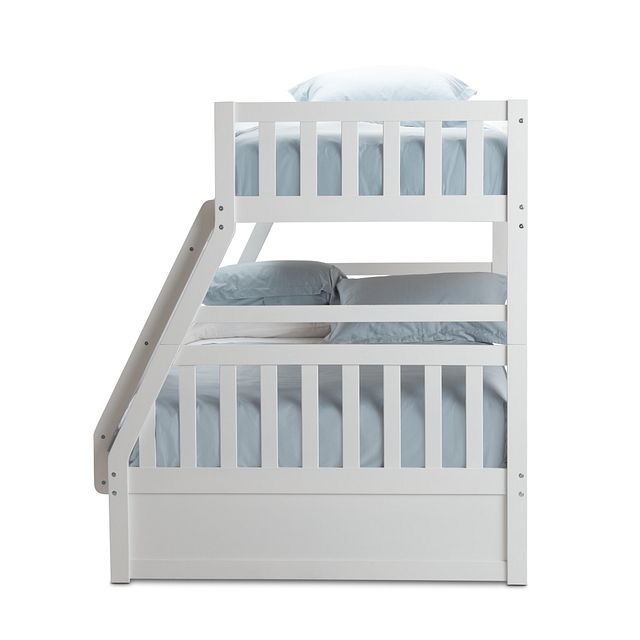 Oakley White Storage Bunk Bed