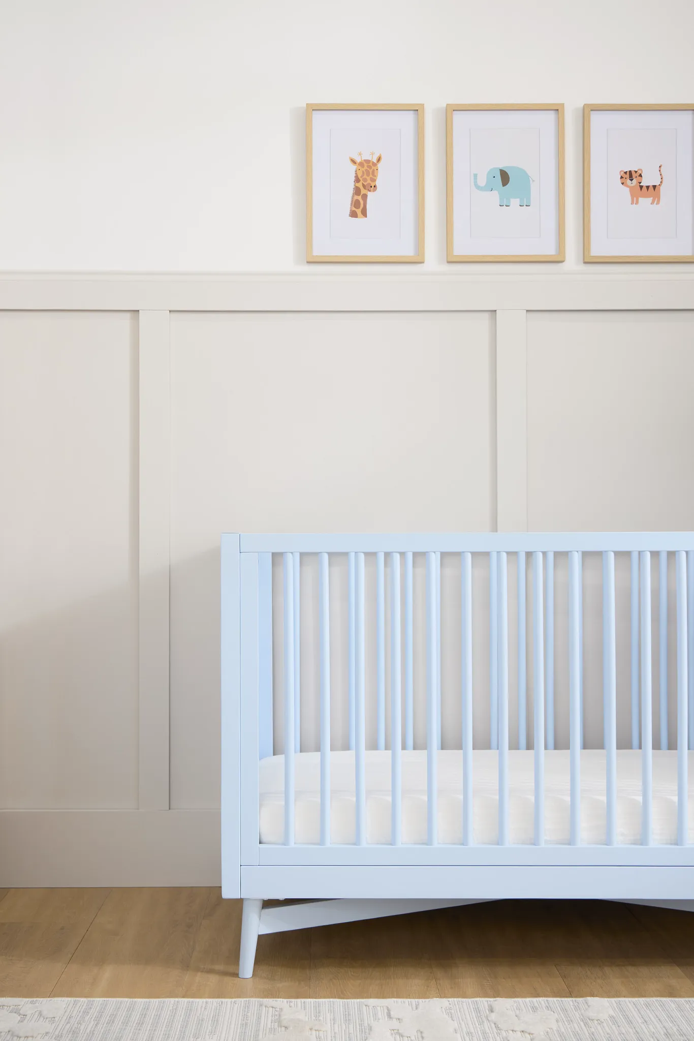Henry Light Blue 2-in-1 Crib