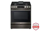 Lg 6335 Series Black Gas Range