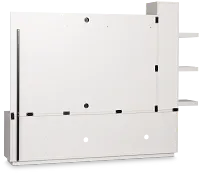 Alessandria White Entertainment Wall