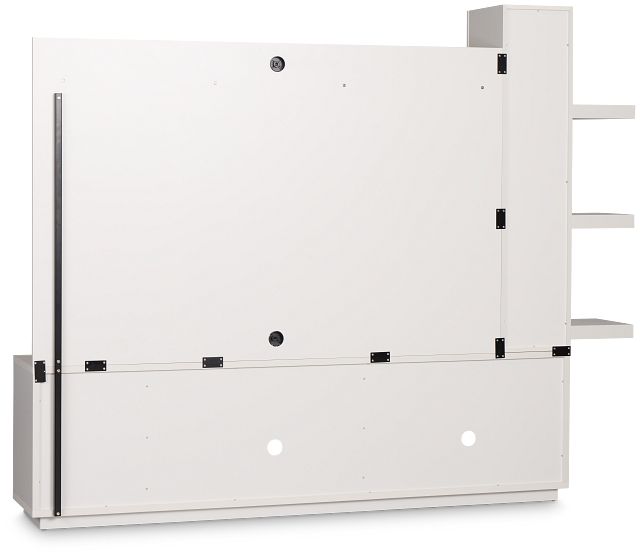 Alessandria White Entertainment Wall