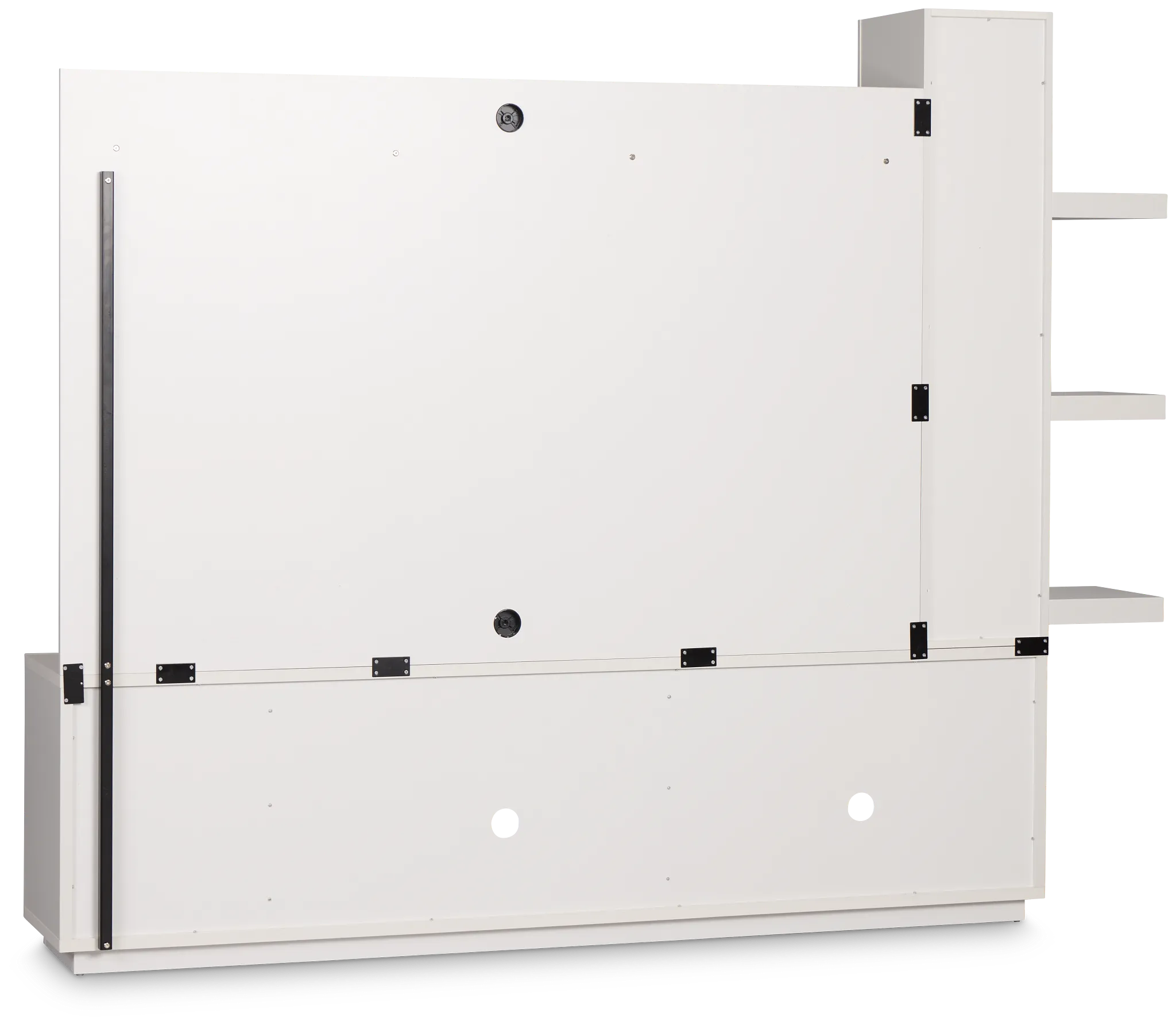 Alessandria White Entertainment Wall