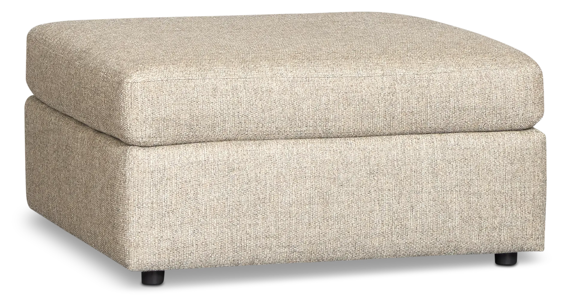 Maxwell Dark Gray Fabric Ottoman Maxwell Dark Gray Fabric Ottoman