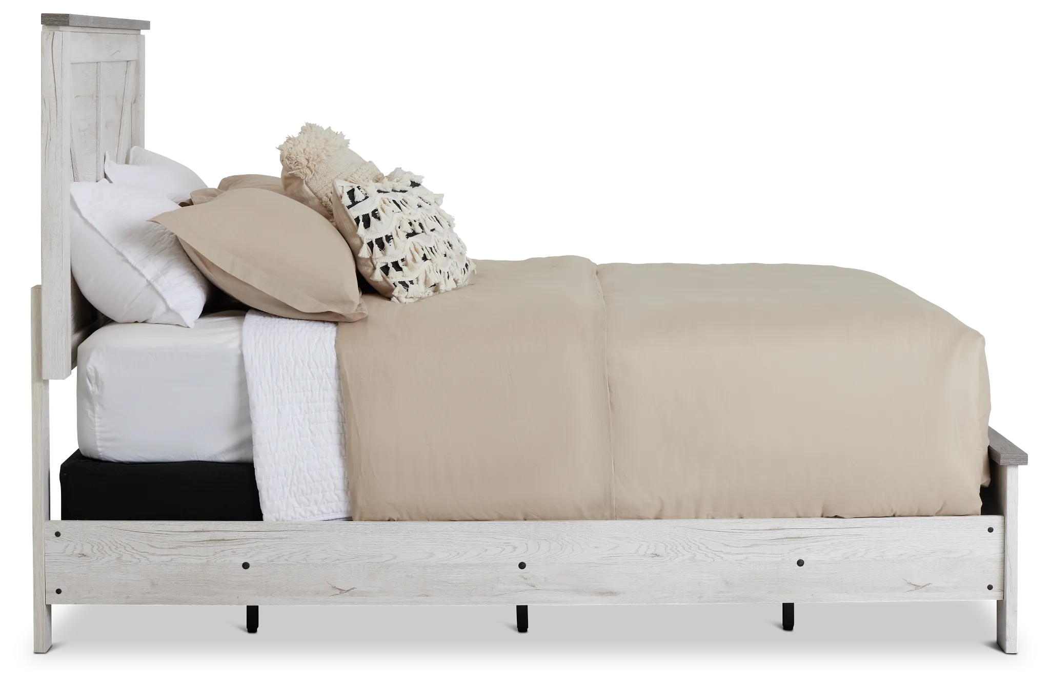 Blueridge Two-tone Panel Bed