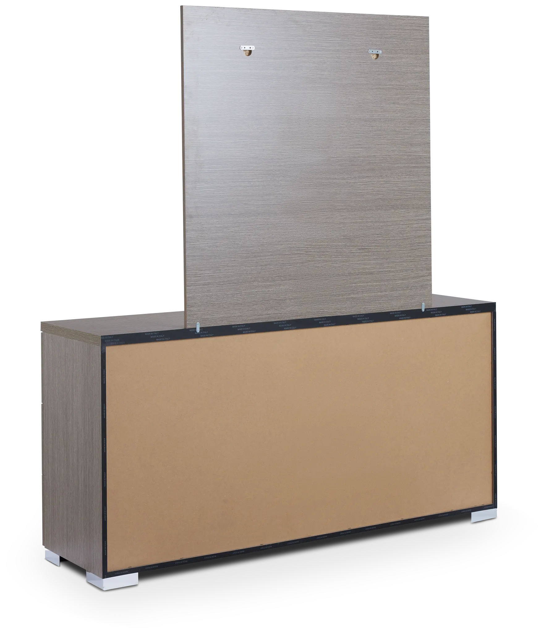 Lucca Gray Dresser & Mirror