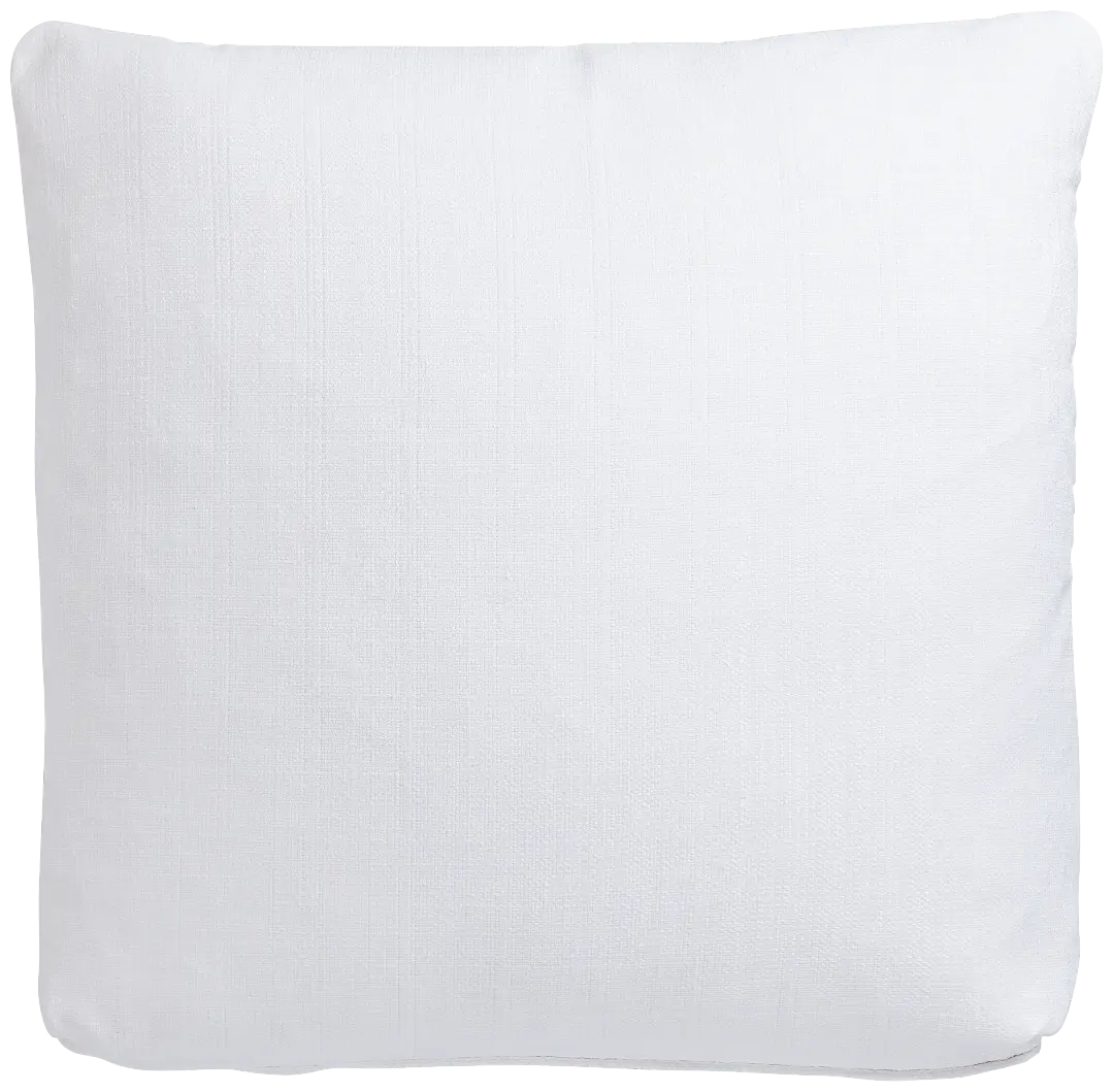 Zeke White 20" Accent Pillow Zeke White 20" Accent Pillow
