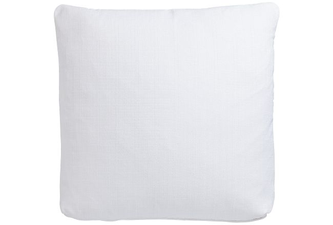 Zeke White 20" Accent Pillow