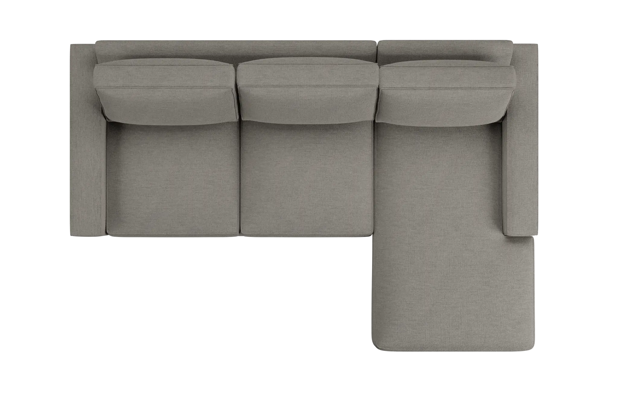 Edgewater Maguire Pewter Right Chaise Sectional Edgewater Maguire Pewter Right Chaise Sectional