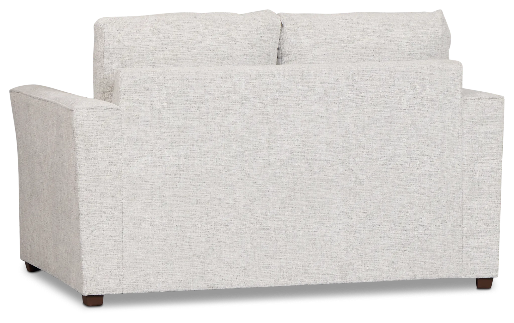 Miller Light Gray Fabric Loveseat