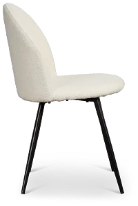 Alba Ivory Upholstered Side Chair