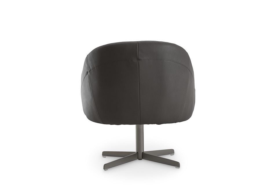 Frankie Dark Gray Swivel Accent Chair Home Accents Accent Chairs City Furniture